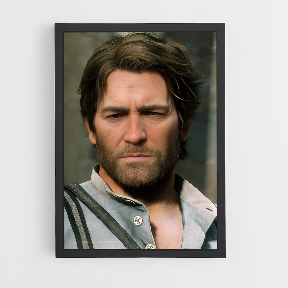 Poster L'Héritage d'Arthur – affiche Red Dead Redemption (vue 2)